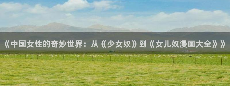 贝勒漫画全部：《中国女性的奇妙世界：从《少女奴》到《女儿奴漫画大全》》